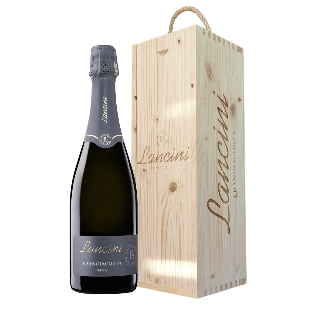 Lancini Franciacorta Satèn confezione in legno